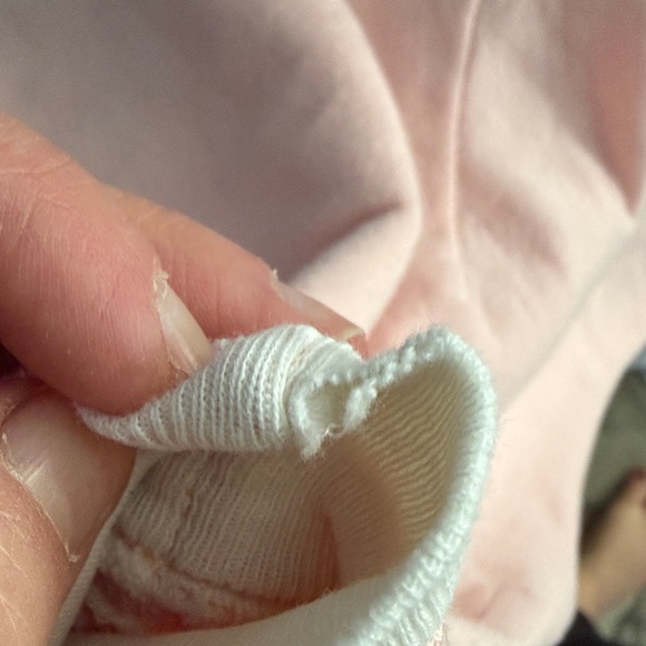 VINTAGE Floral Butterfly Print Sweater Set - Yellow and Pink - Picture 3 of 3